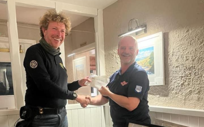 DocBike Sussex receive £1,300 donation from Widows Sons Masonic Bikers Association, Sussex Chapter