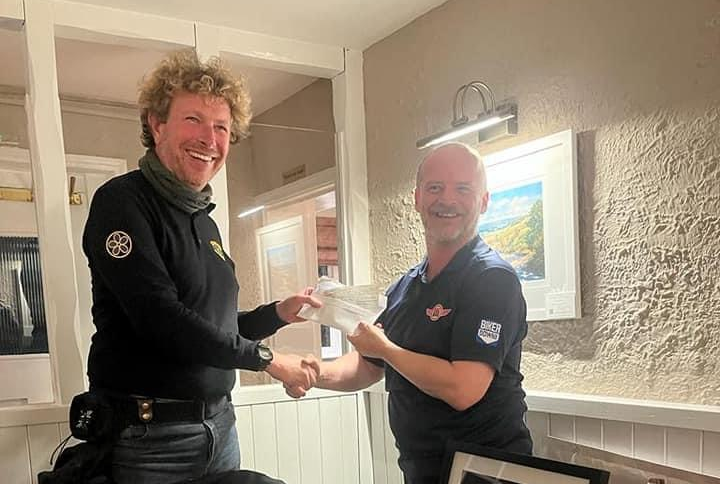 DocBike Sussex receive £1,300 donation from Widows Sons Masonic Bikers Association, Sussex Chapter